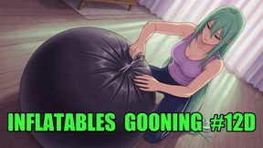 Inflatables Gooning #12D: Surrender to the Squeaky Realm (Animated, Music, Text)