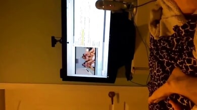 Blonde Norwegian woman shares intimate moments with her partner in a passionate bedroom encounter