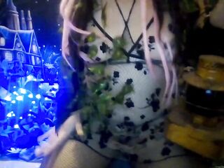 Swamp Witch Makes YOU Gulp Her Potient, Casts A Magic Spell To Conjure A Banging Session