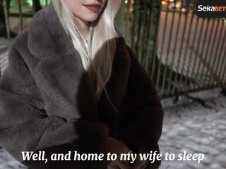 I Met a Real Street Prostitute, banged her in a furry coat and finished on a glamorous face