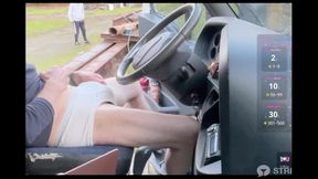 two voyeurs outside for my dick