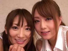 Seductive Asians Tease Hard Cock With Hands & Feet Before Rough Sex