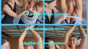 Tied and Tickled Megan Outdoors mp4