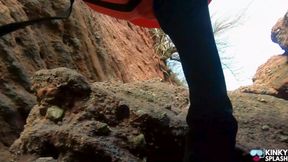 Bright Orange Helly Hansen Life Jacket Strap Play
