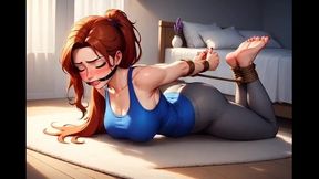 Bondage Confessions #213B: A Close Call in Self-Restraint (Animated)