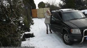 Innocent Stranded Bypasser Samantha Alexandra Needs Help NOW!!!! - MP4