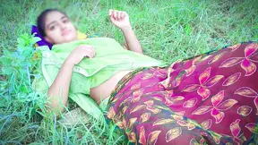 Indian Virgin Girl Loses Her Chut in the Jungle