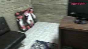 sexy milf assistant discovers your diapers and changes you!
