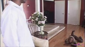 This Bitch Crawled on the Floor and Got Her Ass Banged by a Ghetto Guy