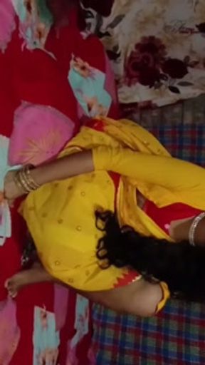 First Night Sex Story of Newly Married Couples. Wife Sex with Husband with Passionate Love Enjoying