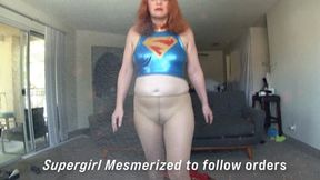 Supergirl gets mesmerized to follow blowjob order 1