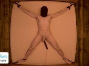 Edged To Insanity - 20 Min Restrained Chastity Vibrator Prostate Edging pt1 - OnlyFans @tommy_1995