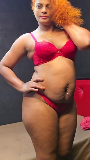 Peach Queen Nilmini Sheron Fashion Try On Haul   Clip 2