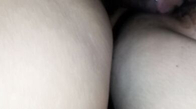My husband fucks me raw then shows his wife how deep he goes