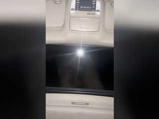 Jizzing on Sunroof