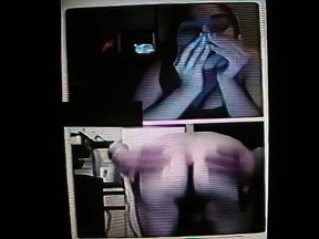 Wicked teen watches my fully-naked webcam show for her.