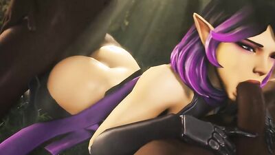 Experience the ultimate porn game threesome with busty babes getting creampied in hot action scenes