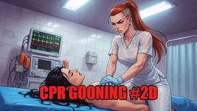 CPR Gooning #2D: Resuscitation Trance Surrender (Animated, Music, Text)