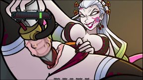 Mei's Project - The Voluptuous Daki from Demon Slayer: Kimetsu no Yaiba Testing the Great Invention of the Beautiful Mei