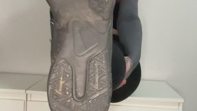 Breathe in the stink of my sweaty trainers & socks!