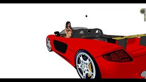 Meuble Simple Voiture Porche 3 pose Mail_ toonslive3@gmail.com