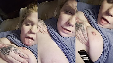 taste my nipples with me