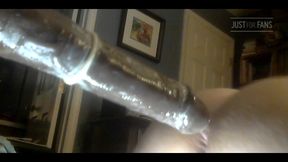 Close up Big Thrusting Dildo Fucking Me