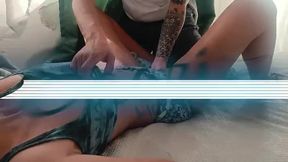Asi como cuando te llegan a comerte en la mañana y no estas preparada