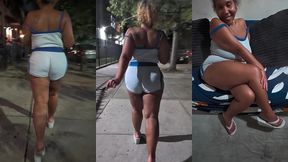 bow legged walk thick thighs natural fat ass redbone light skin boricua mami