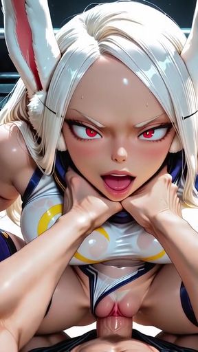 POV: You're destroying Mirko's tight bunny pussy   Clip 2