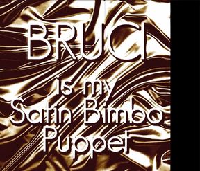 Audio only - Bruci is my satin slut puppet