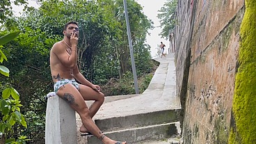 Tava F1 e encontrei o Ronny Aislan na trilha e comi ele - Assista Completo