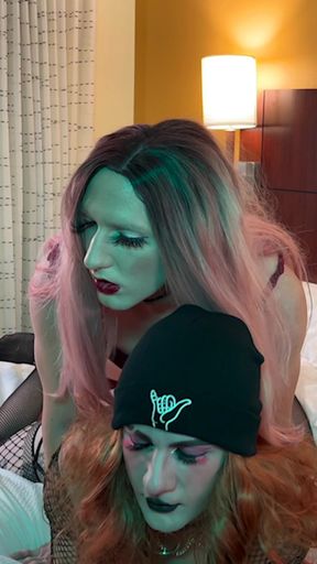 Femboy Jade Madison Fucking Crossdresser Bailey Wilde Compilation 4