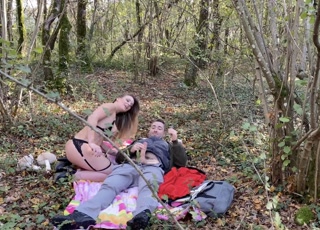Fucked in the woods