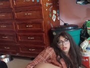Sissy enjoys her dildos (vertical) 4/4