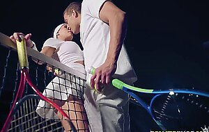 Tennis titties, Megan Rain