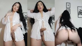 masturbacao solo e mostrando meu rabo