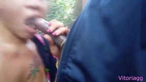 encontrei uma surpresa na trilha .