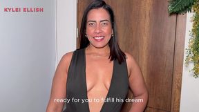 i fuck a fan for the first time! fuck he cums inside me - bbc interracial kylei ellish