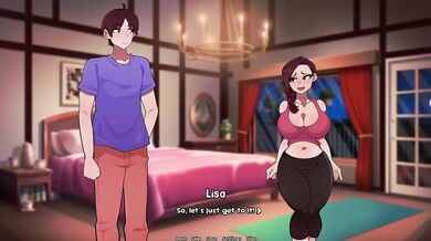 Hot Landlady Yoga Milf Big Ass Thighjob Creampie Cumshot Gaming Part 13