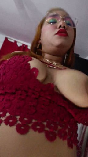 fucking the neighbor when her husband is working, he fucks her big, dark ass hard and sucks my big tits   Clip 1