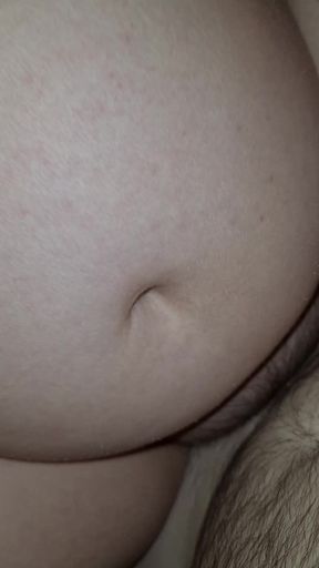 Pregnant MILF wife fucks while cheating with stranger for an hour and gets two creampies in her pussy shorts 08