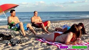 Gina Valentina and Kobi Brian riding that big hard cocks