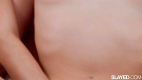 SLAYED Flawless Petite Duo Kenna James And Della Cate Have Intense Lesbian Sex