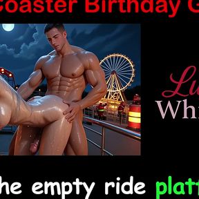 Roller-coaster Birthday Gangbang - English Sex Story