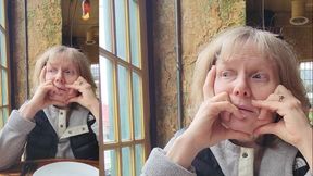Hot gilf in her hometown