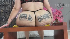 Andy Returns with a Giant Buttcrush – Intense BBW Action