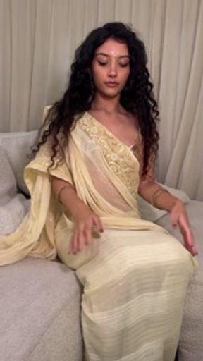 indian girl in saree teases you