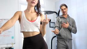 ”Teen Liz Jordan her Boyfriend thinks she is fucking the coach so she might as well be”