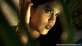 Sensuous Movements From Exotic India While Dancing